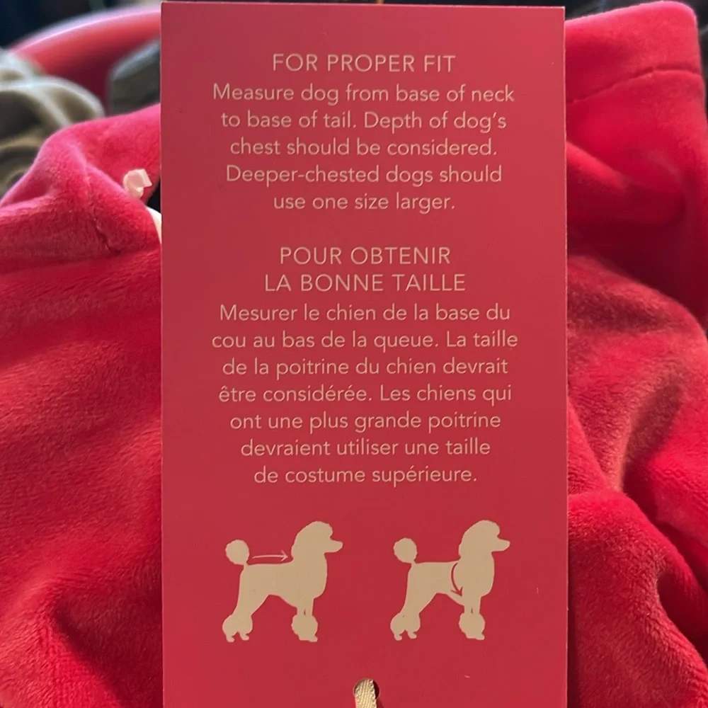 Isaac Mizrahi Doggie Velour Track Suit